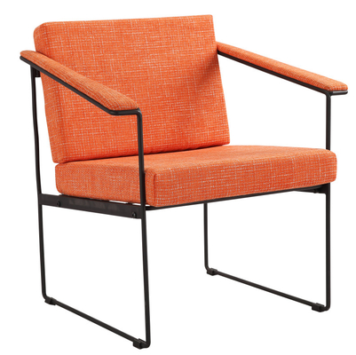 Living Room Modern Leisure Chair Fabric Upholstering Material High Stability