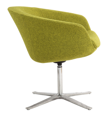 Contemporary Adjustable Modern Leisure Chair With Stainless Steel Base