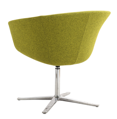 Contemporary Adjustable Modern Leisure Chair With Stainless Steel Base