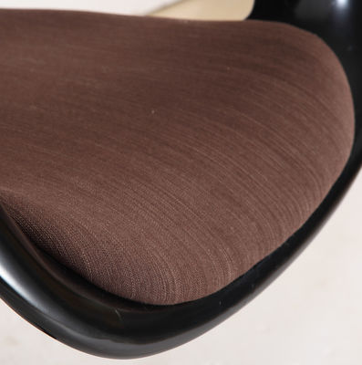 Modern Glossy Paint Modern Occasional Chairs Fiberglass Material With PU Seat