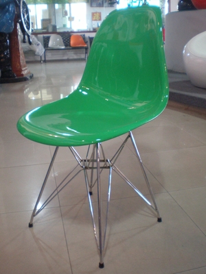 Kursi Restoran Modern ABS Luar Ruang, Kursi Makan Eames