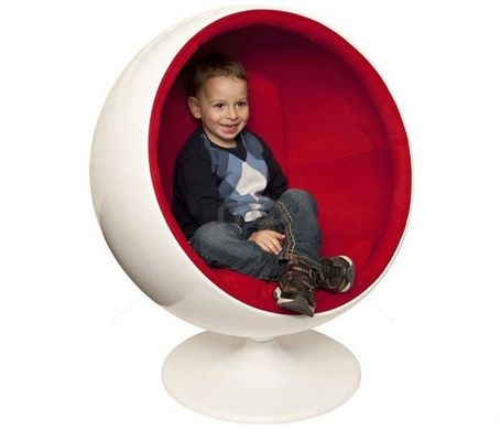 360 ° Rotatable Anak Modern Ball Chair Leisure Furniture 102 * 90 * 120cm